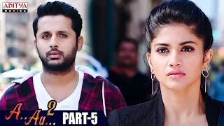 A AA 2 Hindi Dubbed Movie Part 5 || Nithiin, Megha Akash, Ashu Reddy || Aditya Movies