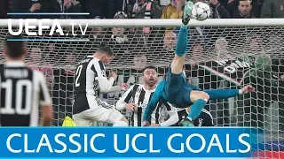 Ronaldo's overhead kick and five other classic UCL goals