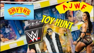 Insane quick WWE figure hunt brother at Smyths Toys