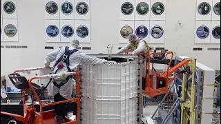 See the Earth Mission NISAR Under Construction in JPL’s Clean Room