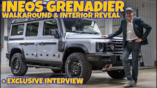Ineos Grenadier Interior Reveal + detailed Walkaround [& Exclusive Interview]