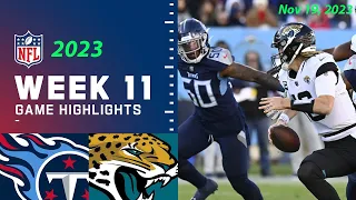 Tennessee Titans vs Jacksonville Jaguars 11/19/23 FULL GAME Week 11 | NFL Highlights Today