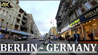 [4K] Berlin Cycling | From Friedrichshain to Neukölln  | Karl Marx Street  |  Winter day | Germany