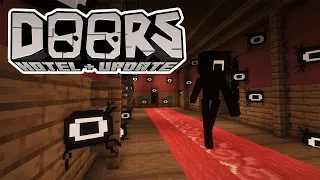 Minecraft Roblox DOORS Hotel + Update (Full Map) Gameplay