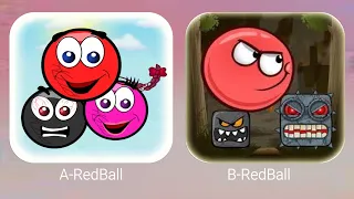 RED BALL 3, RED BALL 4 | A-RedBall, B-RedBall - Complete Game Walkthrough 'ANDROID GAMEPLAY'