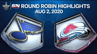 NHL Highlights | Blues vs. Avalanche – Aug. 02, 2020