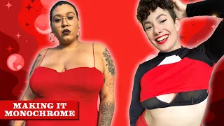 We Wore Red Outfits For A Week • Making It Monochrome