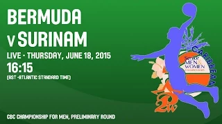 Bermuda v Surinam - Group B - 2015 CBC Championship