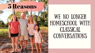 Leaving CC | Classical Conversations Review | Former Director Review of CC | Our Blessed Life