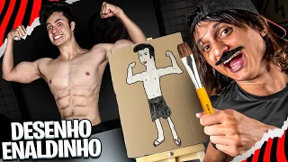 QUEM FAZ O MELHOR DESENHO DO ENALDINHO, VENCE! - Desafio