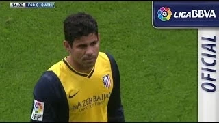 Diego Costa's injury. Costa crying in the bench