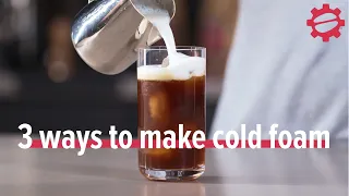 3 Ways to Make Cold Foam for your Iced Coffee