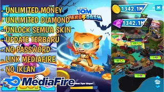 TALKING TOM HERO DASH MOD APK TERBARU 2023 - UNLIMITED MONEY & UNLOCK ALL SKIN NO PASSWORD