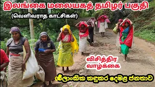 இலங்கை காட்டுத் தமிழர்களின் விநோத வாழ்க்கை Srilanka Hill Tamil Area| Srilanka Series-1