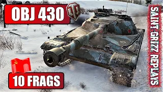 WoT Object 430 Gameplay ♦ 8k Dmg 10 Kills ♦ Medium Tank Review