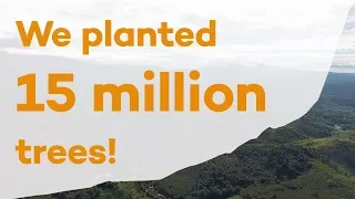 15 million trees planted with Ecosia!