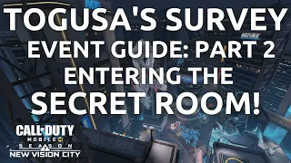 Node 15 EARLY? How To Complete Togusa’s Survey - Event Guide SECRET ROOM Tutorial CODM S7 2022