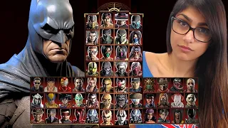 Mortal Kombat 9 - BATMAN 🦇 & MIA 😈 - Expert Tag Ladder - Gameplay @(1080p) - 60ᶠᵖˢ ✔