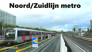 Nieuw Amsterdam Zuid: Vertrek GVB Metro Noord Zuidlijn in 2022