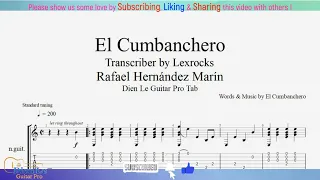 For Guitar with TABs - El Cumbanchero