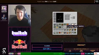 Minecraft en 41:35 (Any% Random Seed Glitchless (1.7)) [SGDQ20]