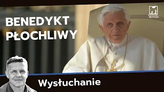 Pancerny kardynał, płochliwy papież. Benedykt XVI