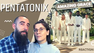 Pentatonix - Amazing Grace (REACTION) with my wife