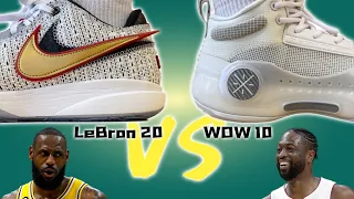 Nike LeBron 20 vs Li-Ning Way of Wade 10: Which “Flagship” Basketball Shoe is Better??