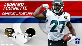 Leonard Fournette's Triple TD Day vs. Pittsburgh! | Jaguars vs. Steelers | Divisional Player HLs