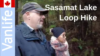 Hiking the 3.2km Sasamat Lake Loop Trail