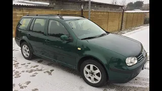 GOLF-4 2.0 сдох по дороге с Европы.2002г.