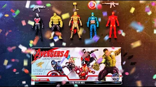 Mencari dan Menemukan Mainan Avengers, Iron Man, Captain America, Thor, Hulk, Ant Man | Chayra Toys