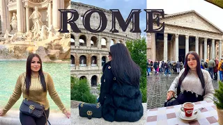 سفري إلى روما إطاليا 🥰 الفندق Vlog Rome Italie 🇮🇹et hôtel The hive #algerienne #جزائرية