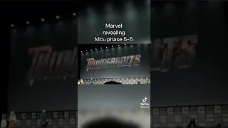 MARVEL PHASE 5 & PHASE 6 ANNOUNCEMENT CRAZY AUDIENCE REACTION