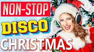 DISCO Christmas Disco Song MegaMix  2020 II Non stop Christmas Songs Medley Disco Remix