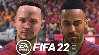 FIFA 22 PS5 | Arsenal Player Faces | 4K HDR 60 FPS | NextGen Gaming