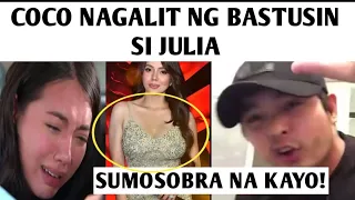 JULIA MONTES BINASTOS, COCO MARTIN NANGIGIL SA GALIT