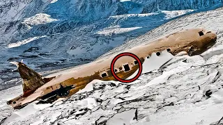 Man Finds Plane Hidden in Mountains, But When He Looks Inside