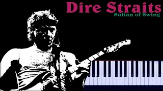 Dire Straits - Sultans Of Swing Piano Tutorial
