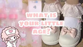 ♡ what is your little age? | sfw age regression ♡