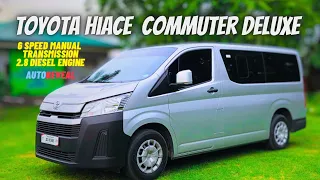 FULL REVIEW OF TOYOTA HIACE COMMUTER DELUXE | NEW FACE, NEW LOOK.