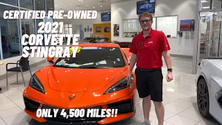 CERTIFIED PRE-OWNED 2021 CHEVROLET CORVETTE [Stingray Coupe 1LT]