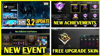 😍BGMI 3.2 UPDATE IS HERE | ALL NEW EVENTS EXPLAINED | NEW COLLECTION PASS🔥