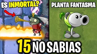 15 COSAS INCREIBLES que DEBES DE SABER en Plantas Vs Zombies 2  pt.10