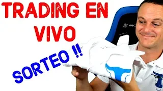 PREMARKET y SALA de TRADING en VIVO con cuenta REAL (SORTEO!)