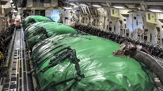 US Found an Ingenious Solution to Transport 40 Tons of Jet Fuel by C-17 Plane