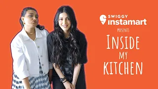 Shruti Haasan is a Mug collector & Tea lover | Swiggy Instamart Inside My kitchen @JaniceSequeira85​
