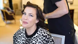 Liv Tyler prepares to Givenchy