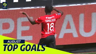 Top goals Ligue 1 Uber Eats - August (season 2021/2022)