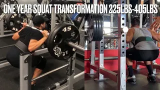 1 YEAR SQUAT TRANSFORMATION